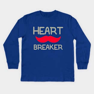 Heart Breaker Kids Long Sleeve T-Shirt